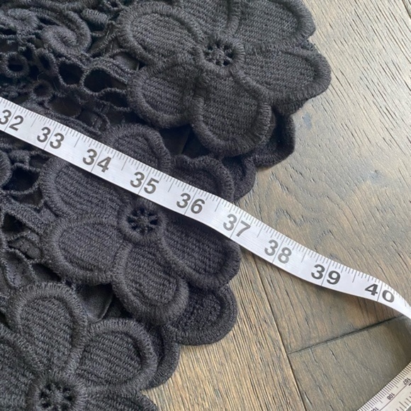 NWT Alfani Floral Lace Crochet Trim Cocktail Dress - Picture 8 of 9